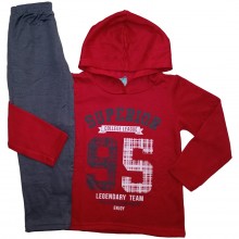 Conjunto Moletom Infantil POPIN - 95 LEGENDARY TEAM