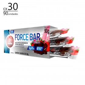 Kit Barra de Proteina Force Bar Protein Midway c/ 90 Unid. 30g