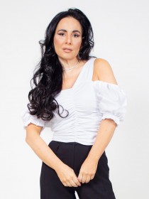 Blusa Franzida Milena Branco