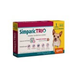 Antipulgas e Carrapatos Simparic Trio 3mg C�es 1,25 - 2,5kg