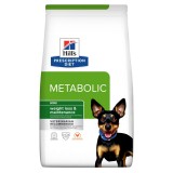 Hill's Prescription Diet Metabolic Cão Mini Frango ? Redução e Manutenção de Peso