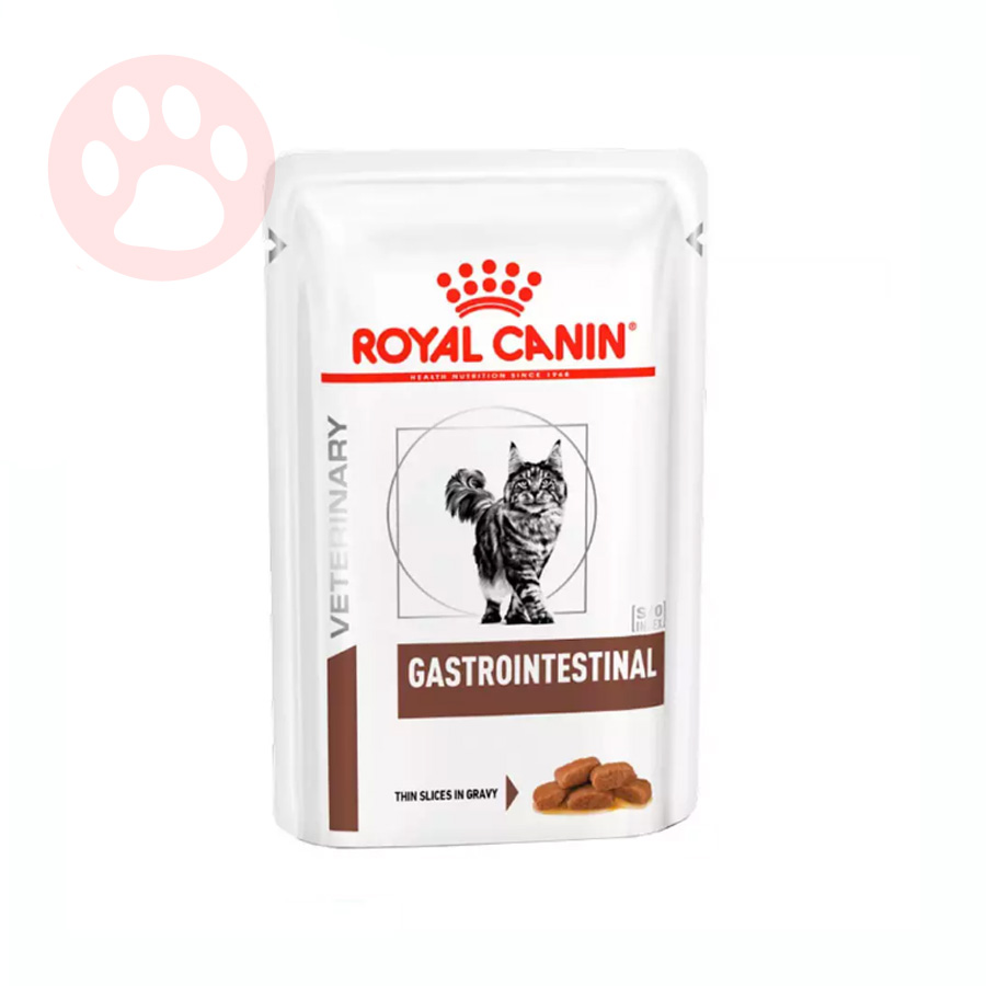 Racao Umida Royal Canin Gatos Gastrointestinal Sache 100g