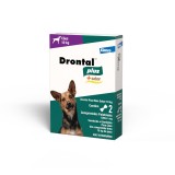 Vermfugo Drontal Plus 2 Comprimidos 776,5mg Ces At 10kg