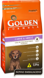 RAO GOLDEN FORMULA CES FILHOTES MINI BITS CARNE E ARROZ 3KG