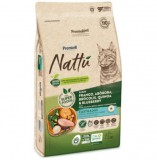 PremieR Nattu Gatos Castrados Frango, Ab�bora, Br�colis, Quinoa e Blueberry