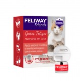 Feliway Friends Difusor para Gatos ? Reduz Conflitos e Promove Harmonia