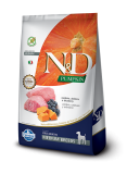 RAO N&D PUMPKIN CES ADULTOS MEDIUM BREEDS CORDEIRO ABBORA E BLUEBERRY