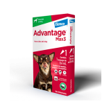 Advantage Max3 P at� 4kg ? Antipulgas e Carrapatos para C�es