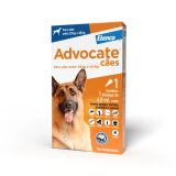 Advocate C�es 25 a 40kg 4,0ml ? Antipulgas e Verm�fugo Completo