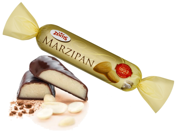 MARZIPAN COBERTO CHOCOLA ZENTIS 100G