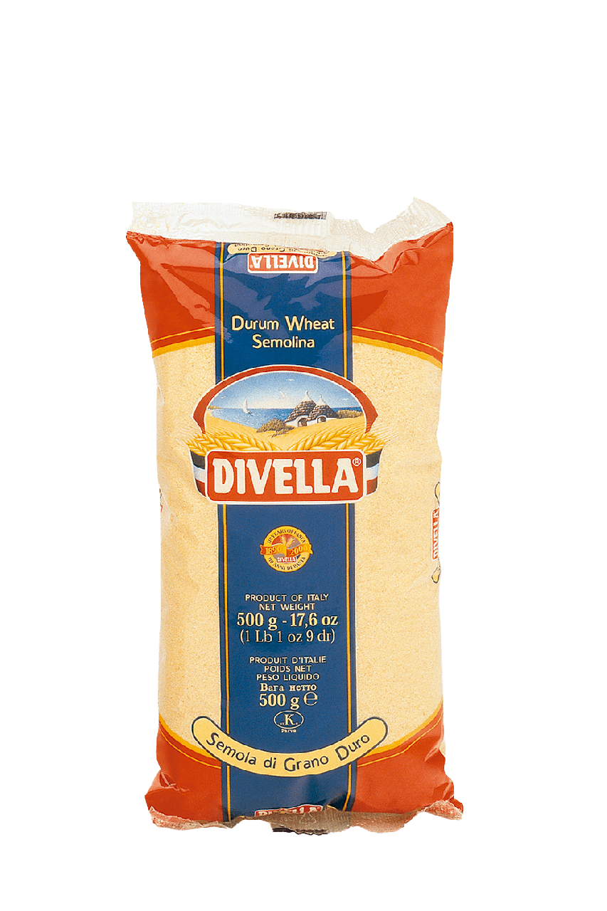 SEMOLA TRIGO GRANO DURO DIVELA 500G ITALIA