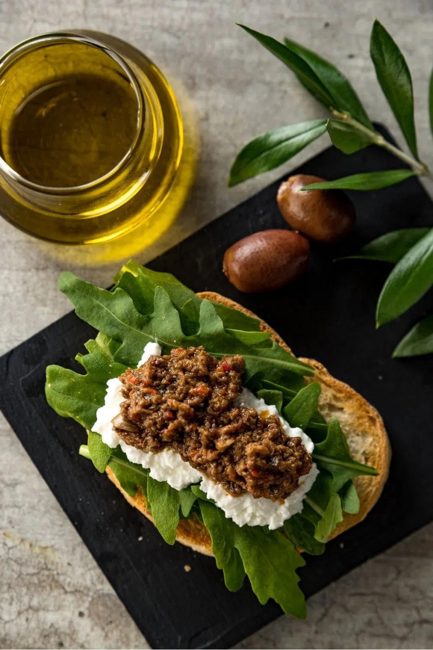 BRUSCHETTA LA PASTINA 140G AZEITONA PRETA