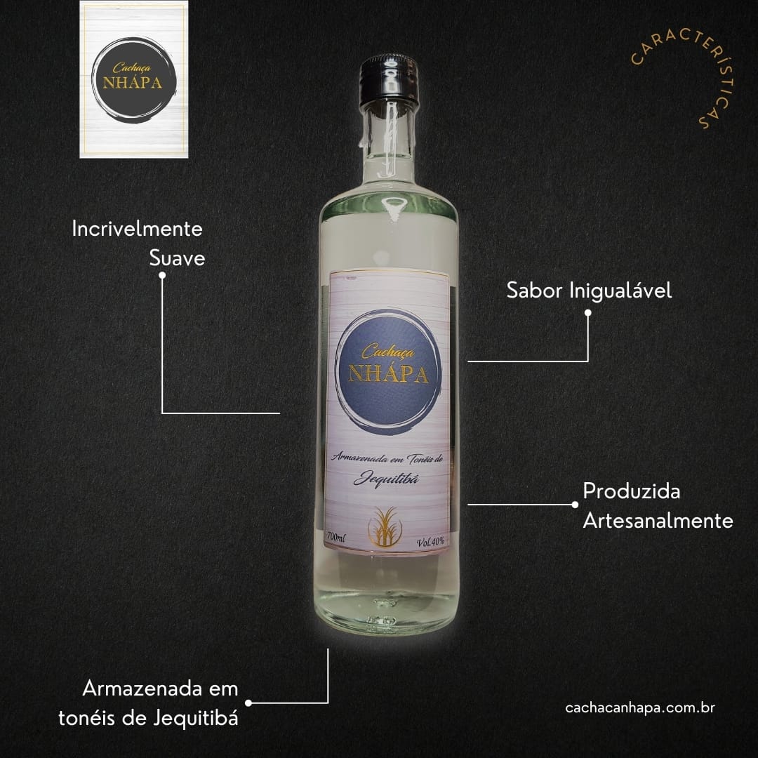 CACHACA NHAPA JEQUITIBA 700ML