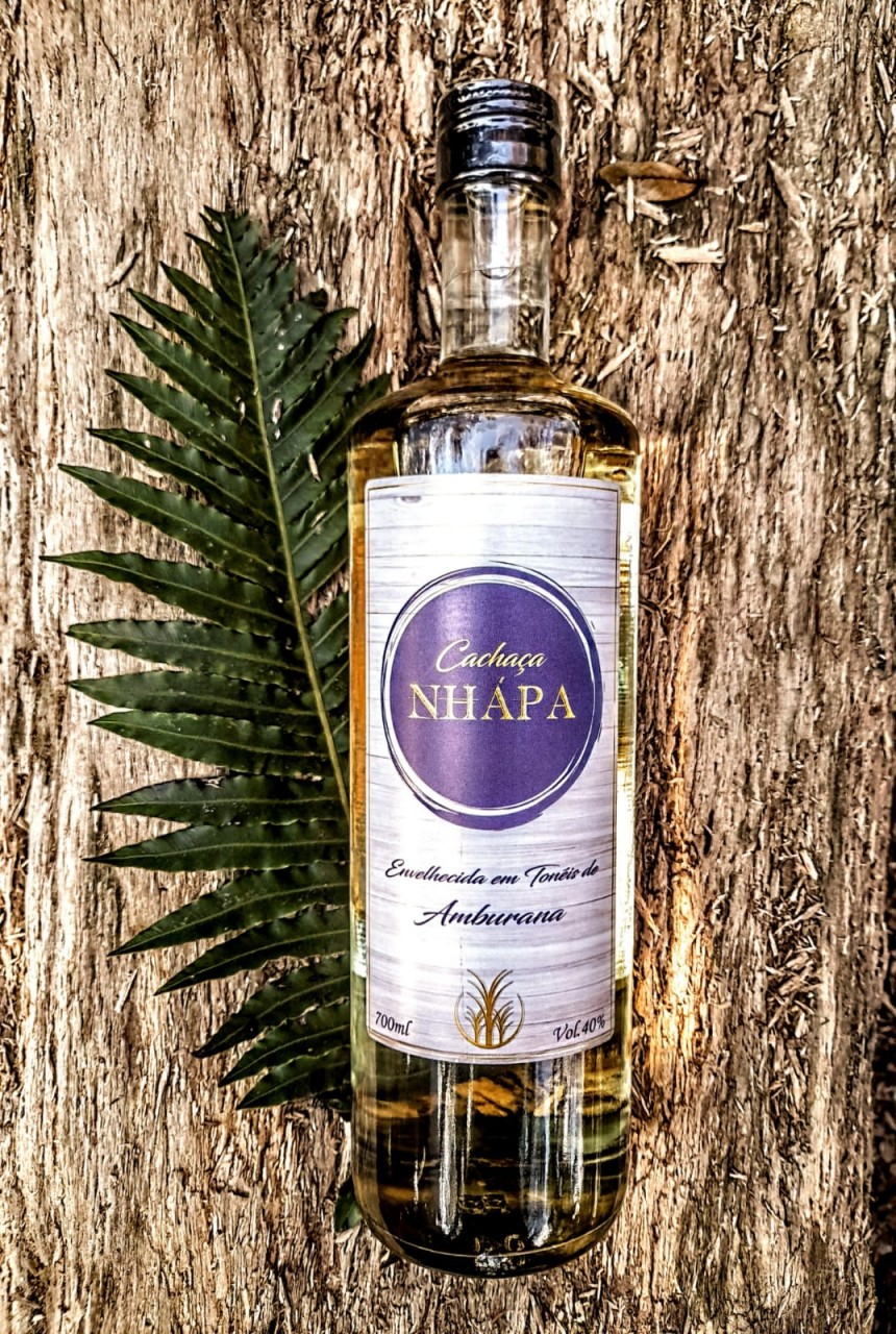 CACHACA NHAPA AMBURANA 700ML