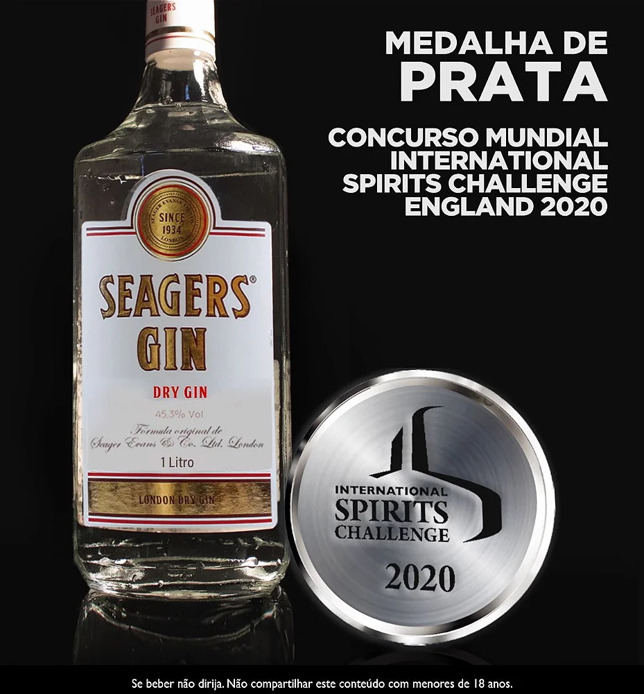 GIN SEAGER S 980ML LONDON DRY