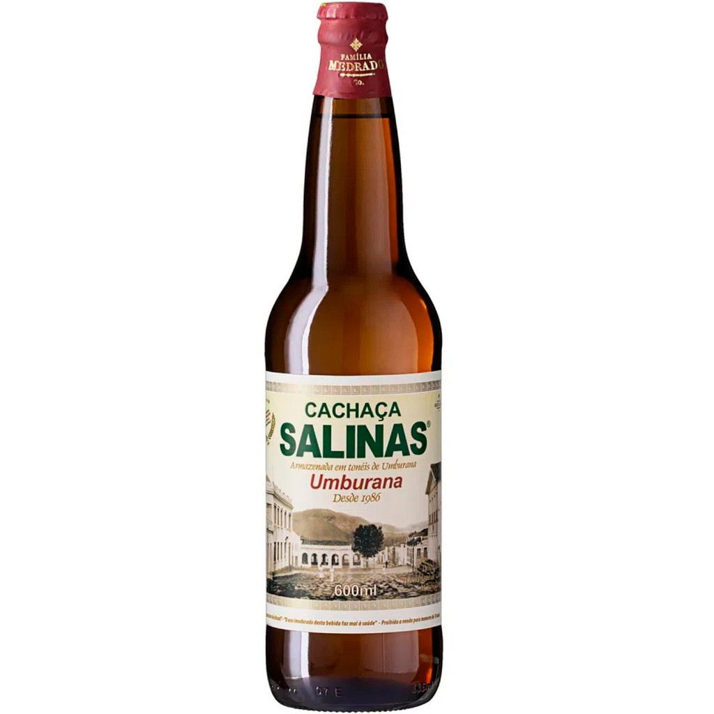CACHACA SALINAS UMBURANA 600ML