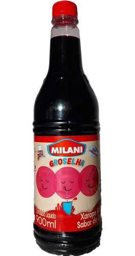 GROSELHA MILANI ORIGINAL 900ML XAROPE