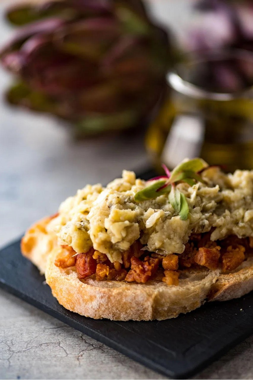 BRUSCHETTA LA PASTINA 140G ALCACHOFRA PEDACOS