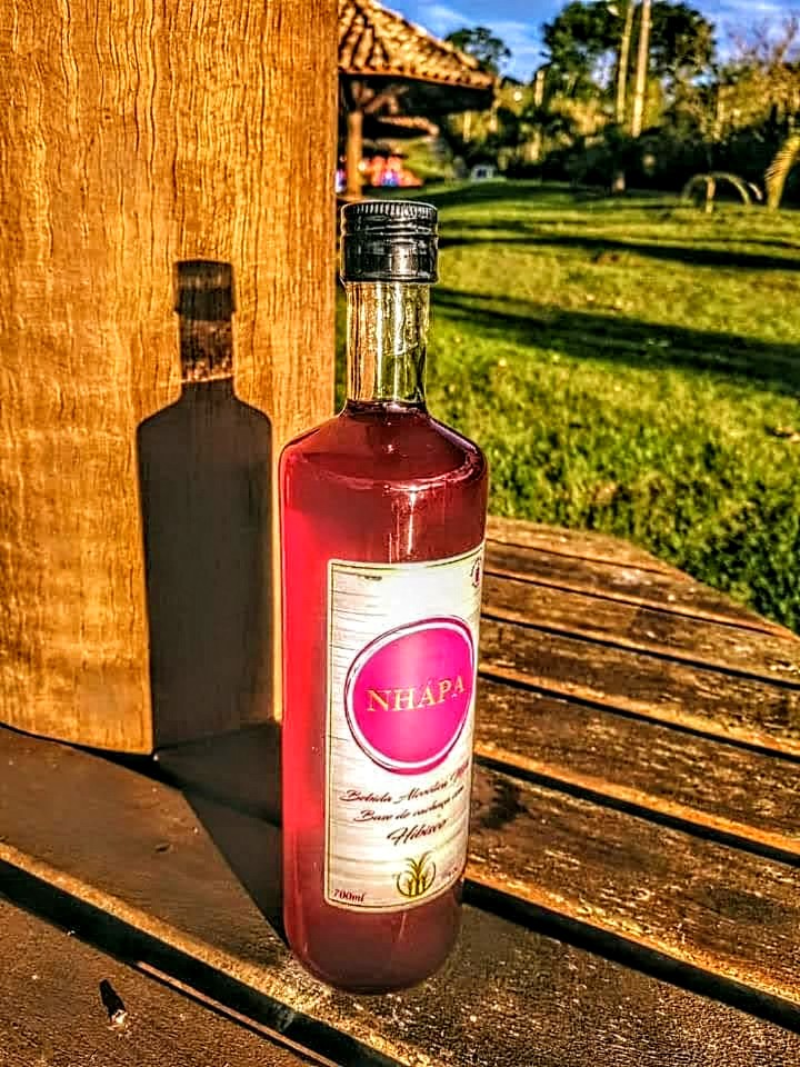 CACHACA NHAPA MISTA HIBISCO 700ML