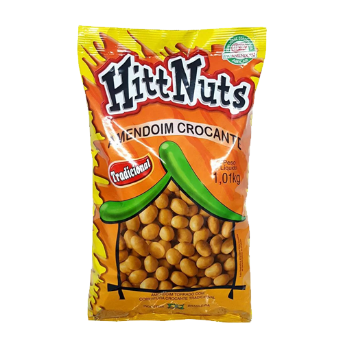 HITT NUTS 1,01KG TRADICIONAL AMENDOIM CROCANTE