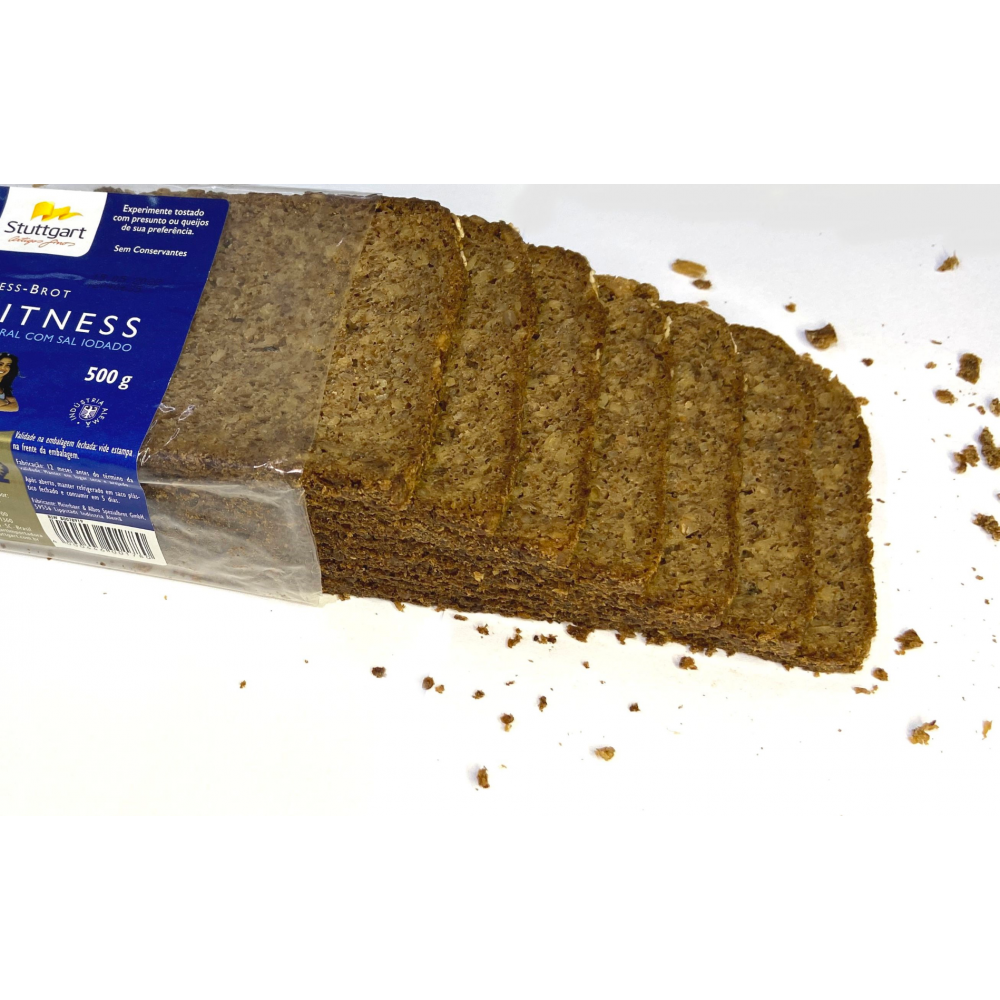 PAO MEIERBAER 500G FITNESS SAL IODADO