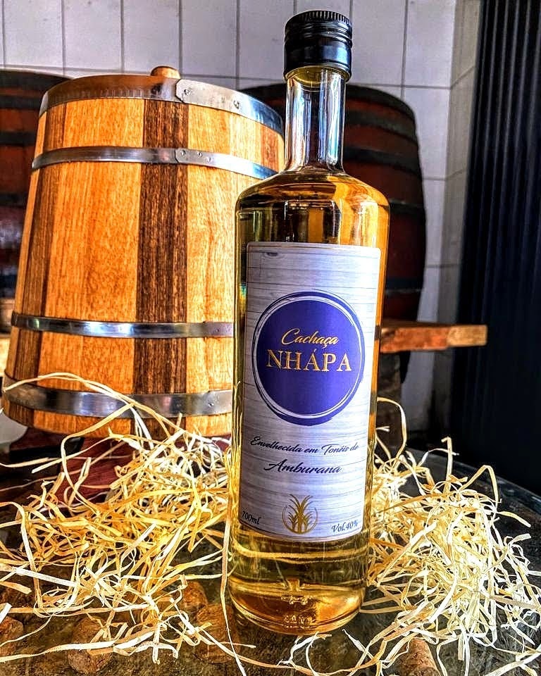 CACHACA NHAPA AMBURANA 700ML