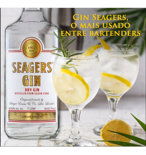 GIN SEAGER S 980ML LONDON DRY