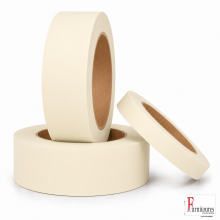 Fita de borda PP0098 Marfim Texturizada 64mm x 20m espessura 0,45mm