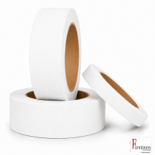 Fita de borda PVC Branco 38mm x 300m espessura 0,45mm