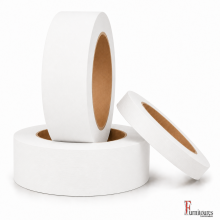 Fita de borda PVC Branco 38mm x 20m espessura 0,45mm