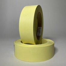 L105 Fita de borda Amarelo Claro 64mm x 20m espessura 0,45mm