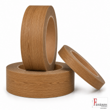 Fita de borda PP1517 Spiced Chestnut Texturizada 35mm x 20m espessura 0,45mm
