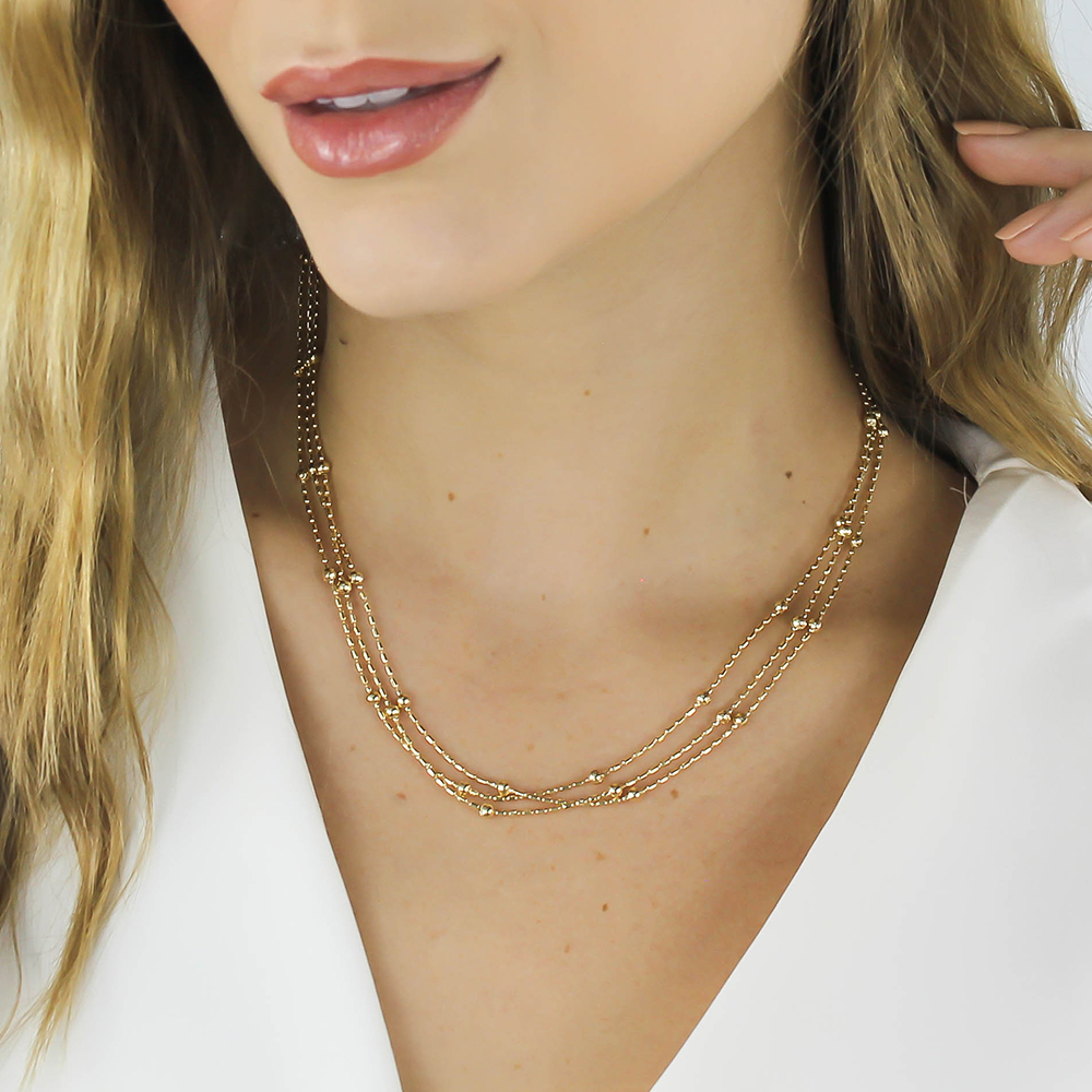 Colar Triplo Zara