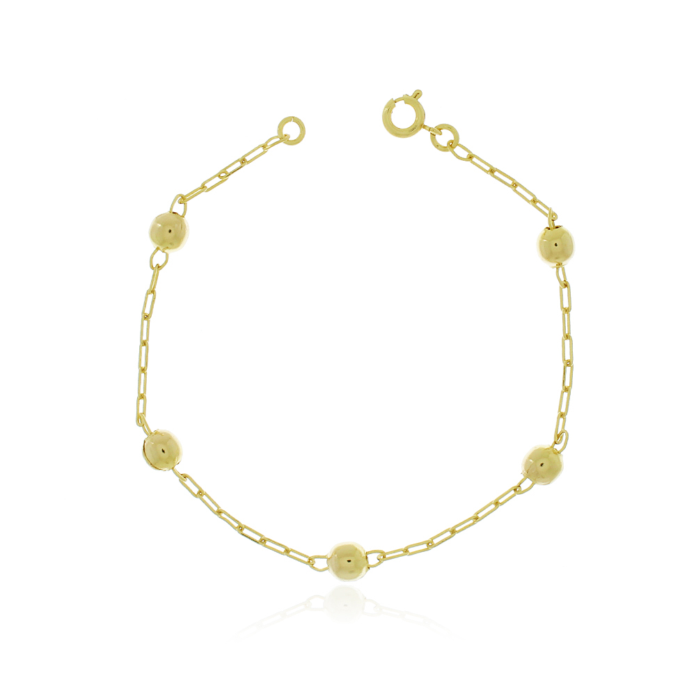 Pulseira bolinhas Dany