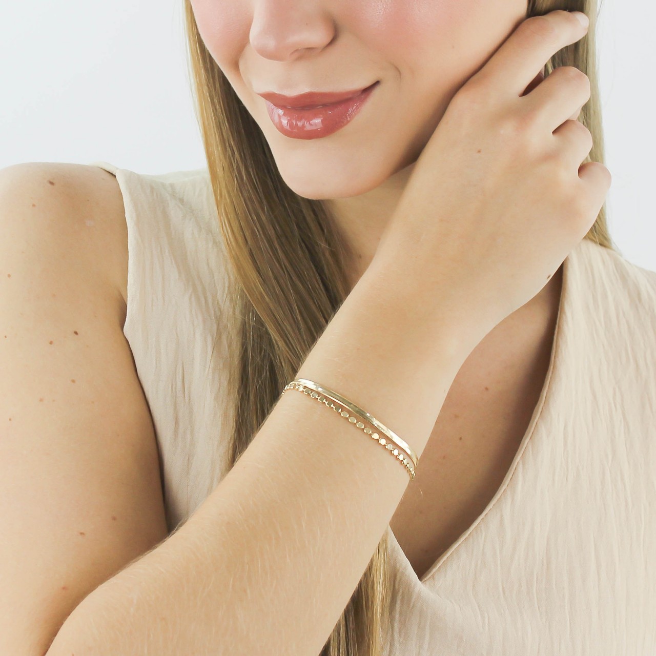 Pulseira dupla Vivian