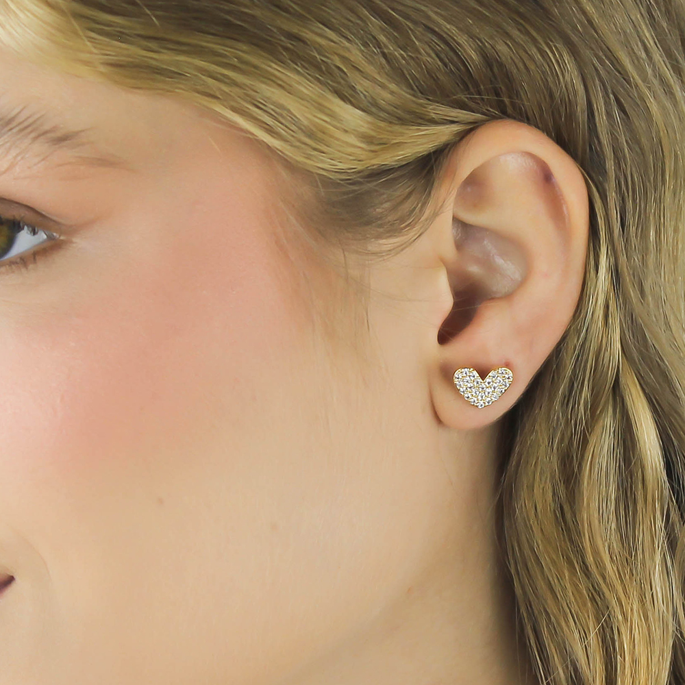 Brinco cora��o Elisa