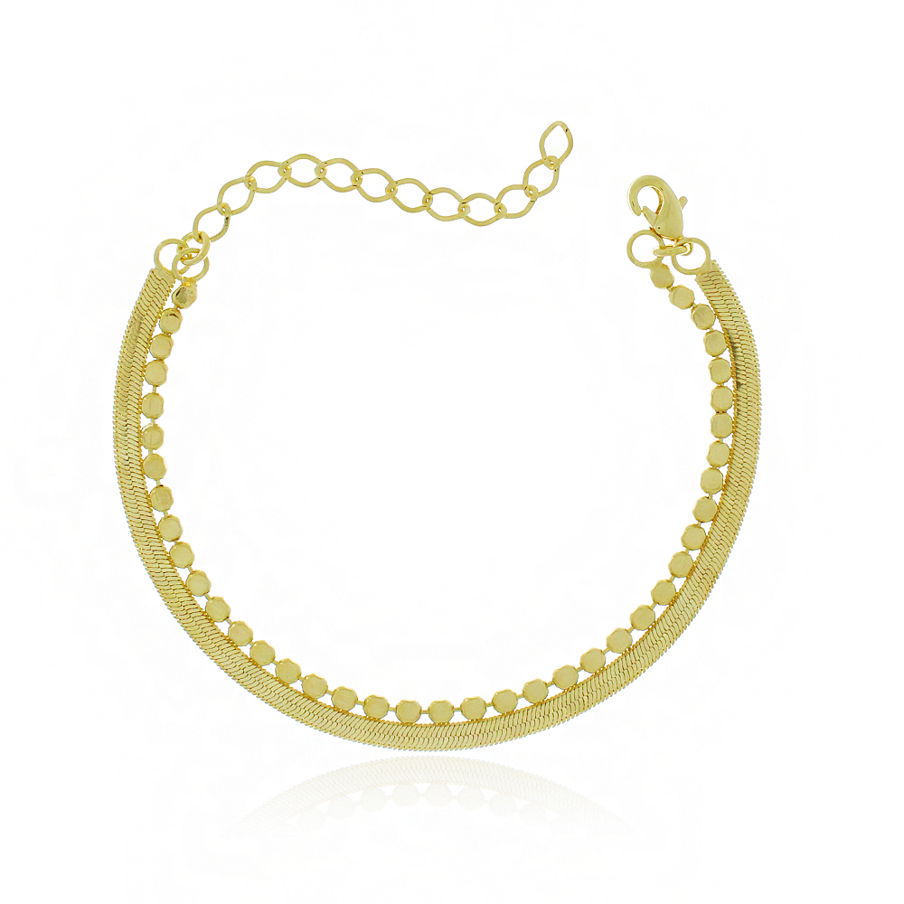 Pulseira dupla Vivian