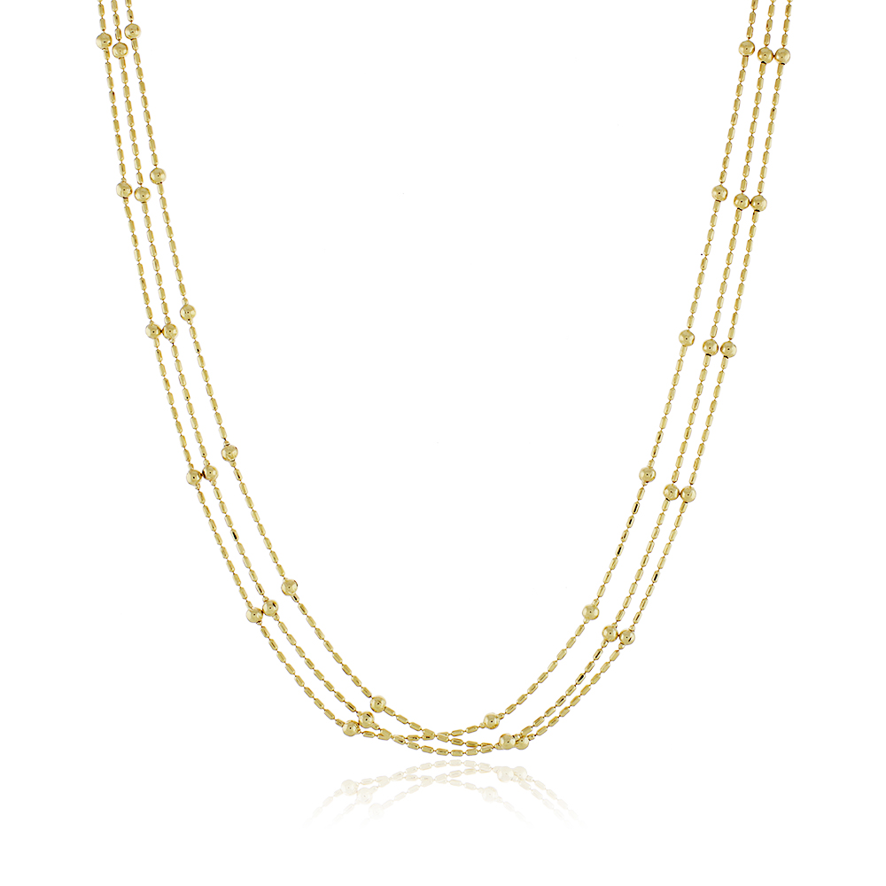 Colar Triplo Zara