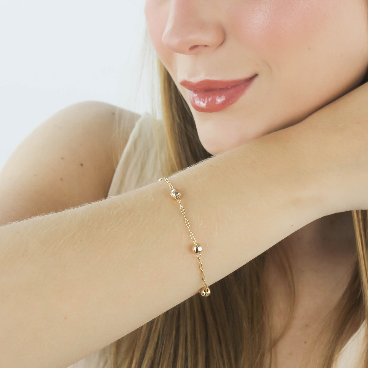 Pulseira bolinhas Dany