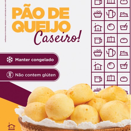 P�o de queijo caseiro