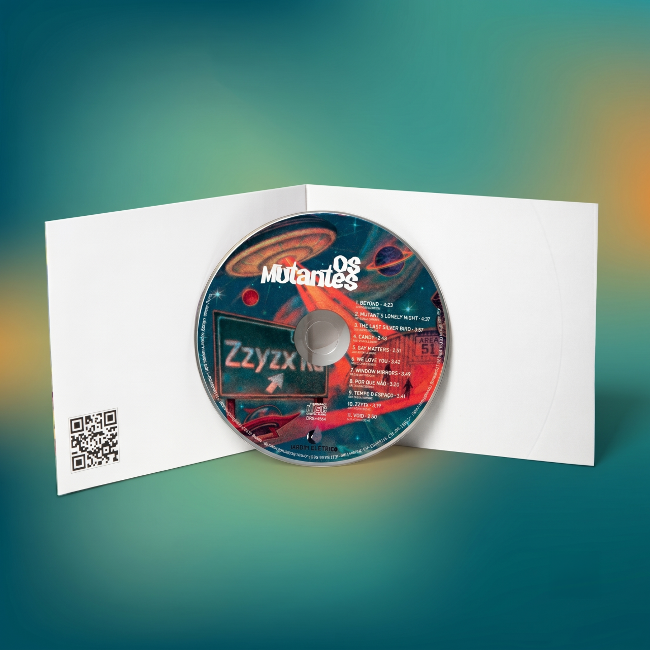 CD - Os Mutantes - Zzyzx