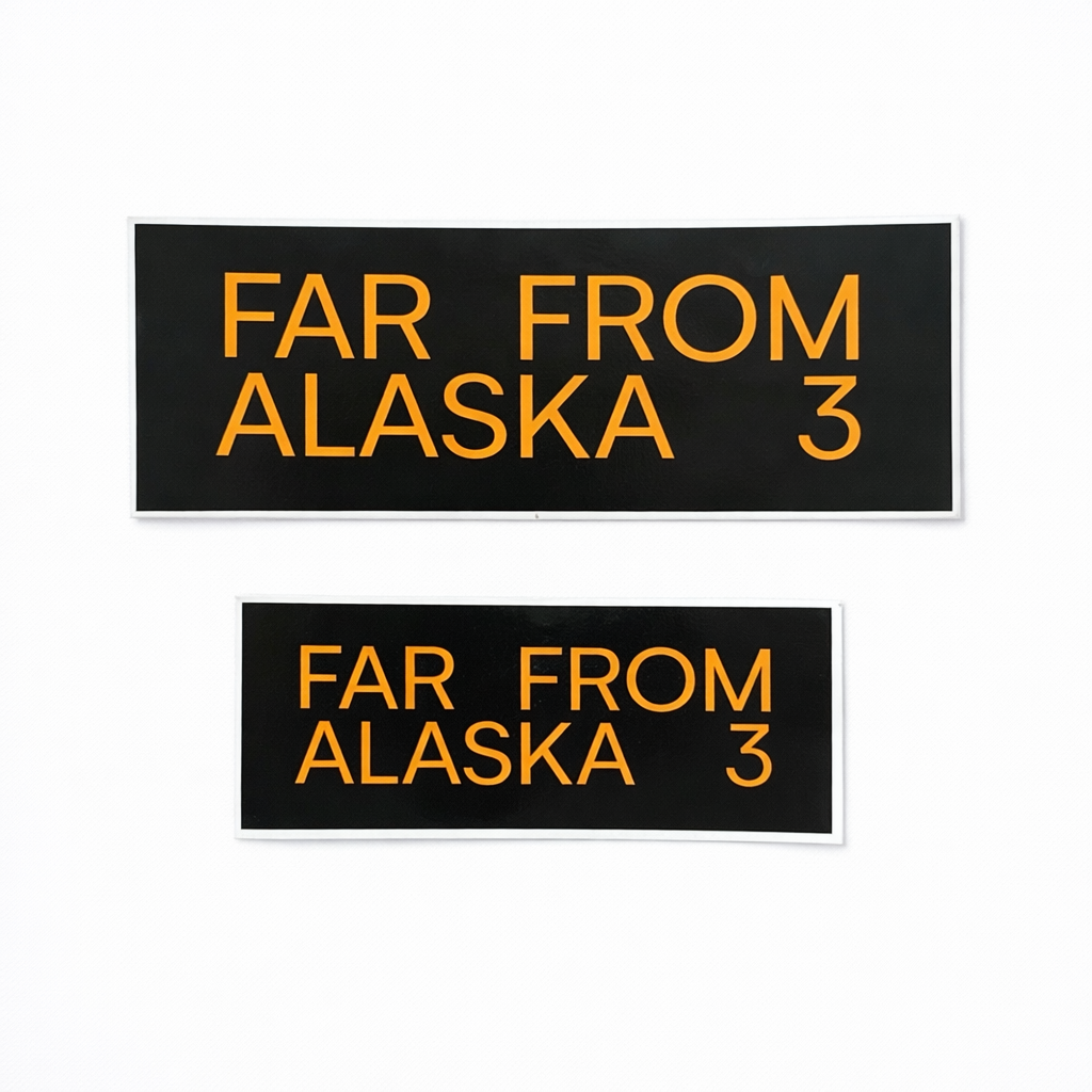 Adesivos Far From Alaska