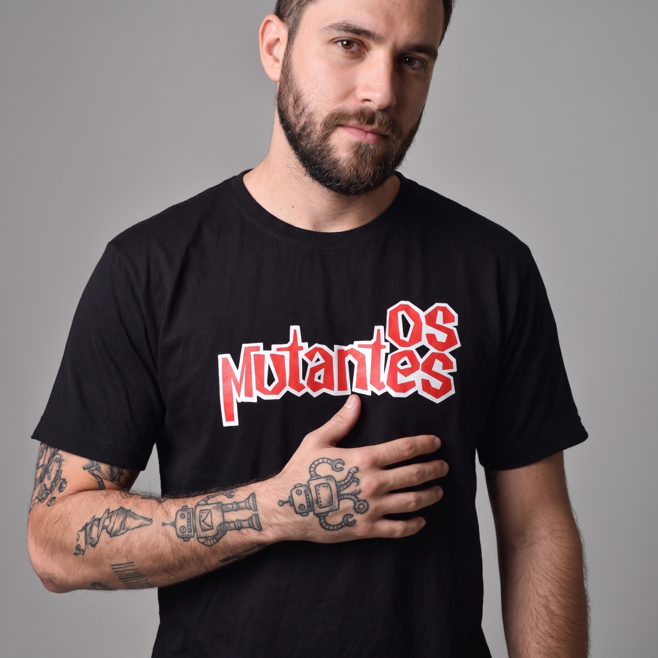 Camiseta - Os Mutantes - Logo.