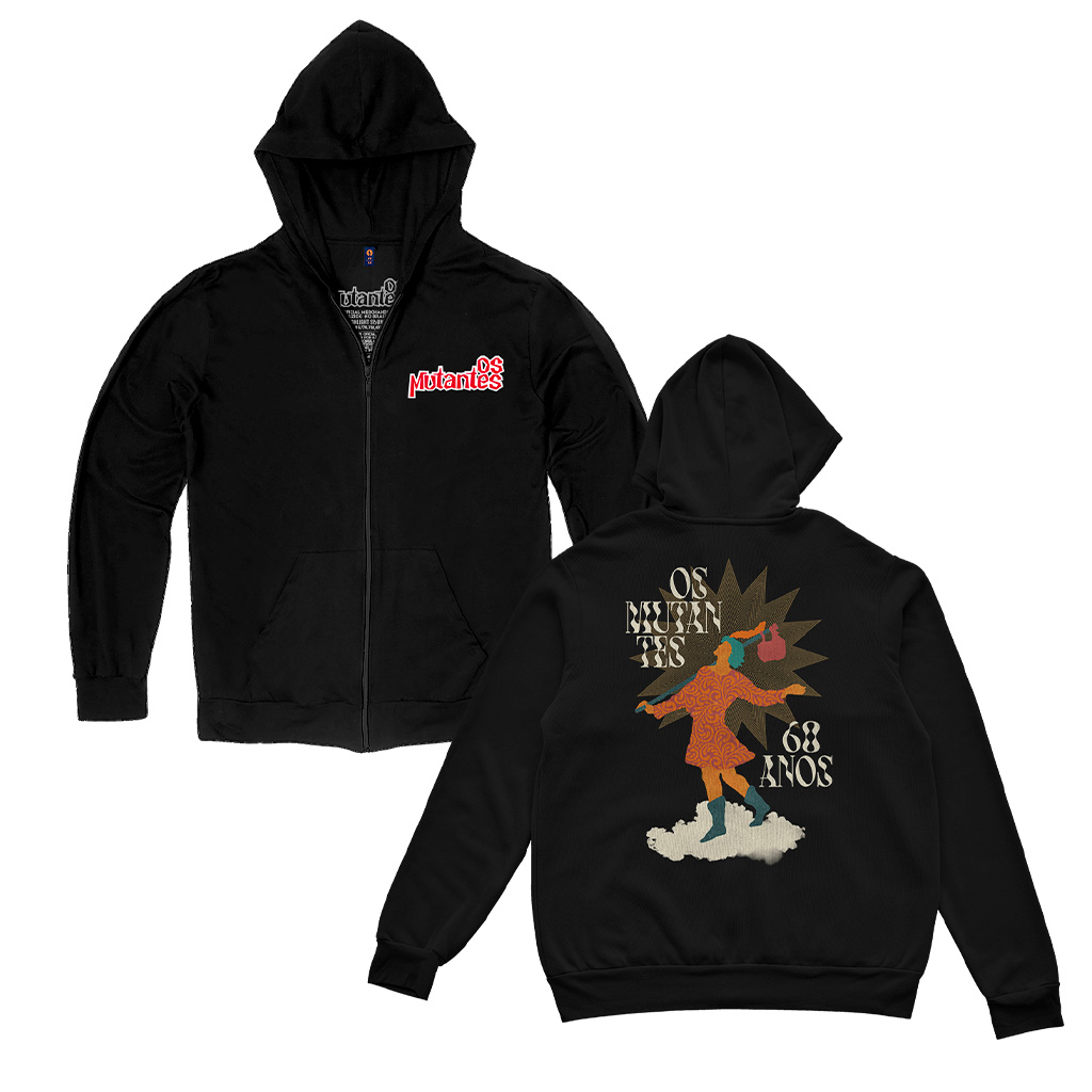 Soft Hoodie Ziper - Os Mutantes 60 Anos