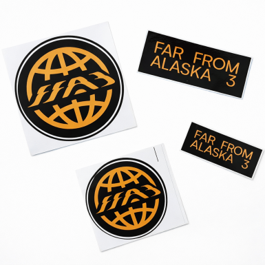 Adesivos Far From Alaska