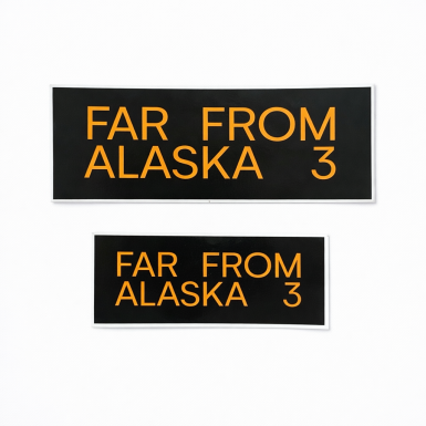 Adesivos Far From Alaska