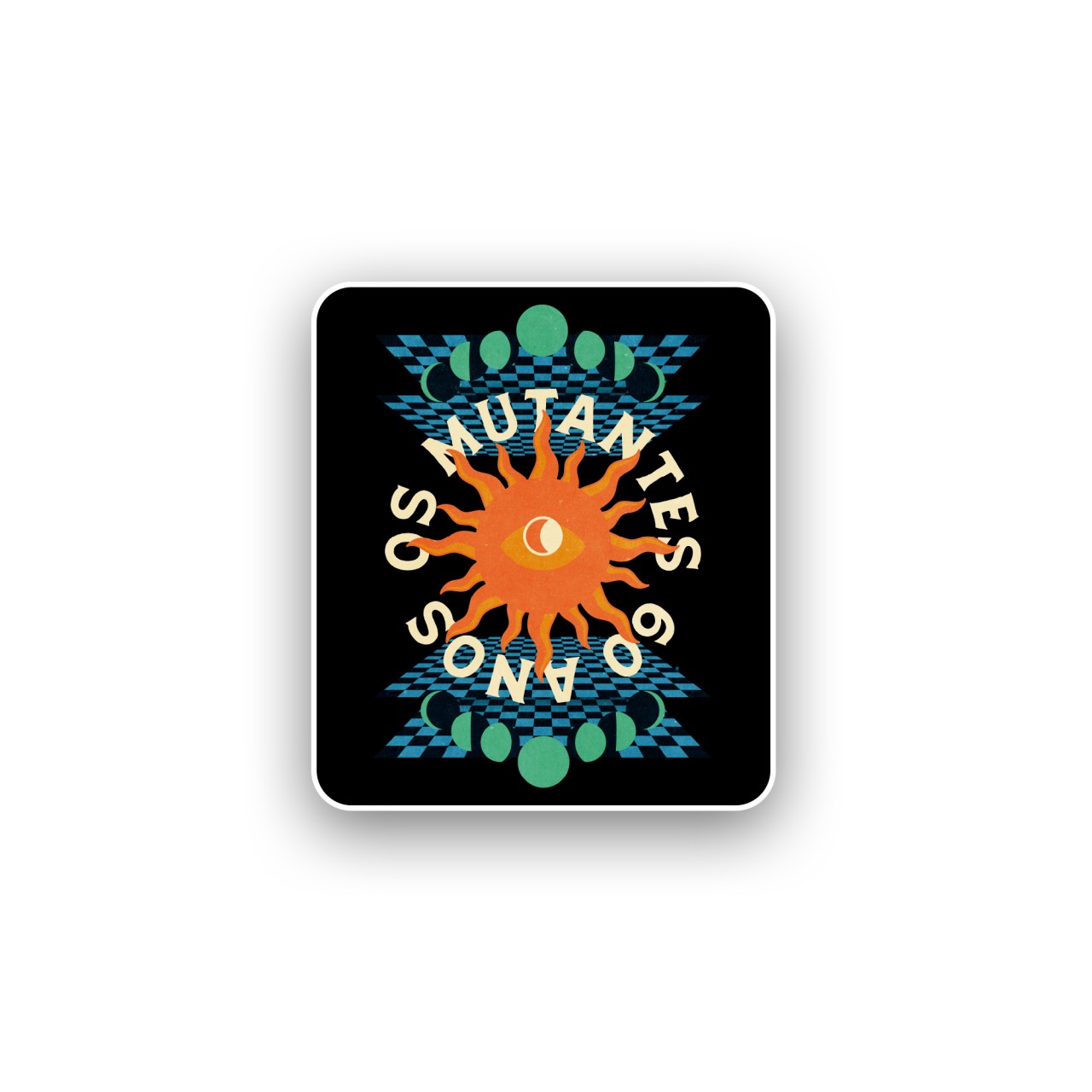 Pack de Adesivos - Os Mutantes 60 Anos.