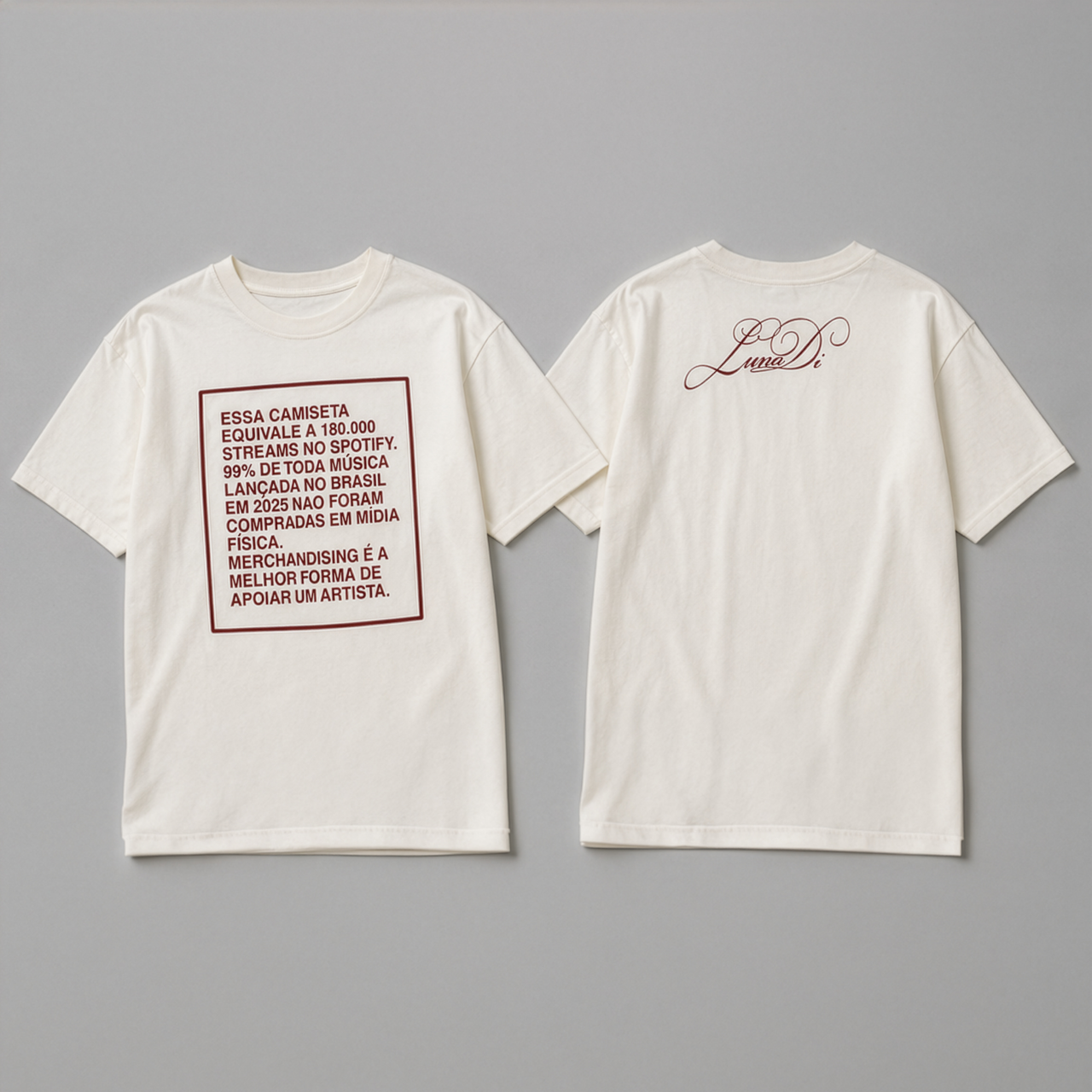 Camiseta - Luna Di - Apoie um Artista