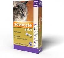 ADVOCATE GATOS (0,8ML) - ACIMA 4 KG