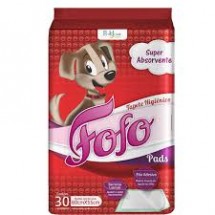 TAPETE HIGI�NICO FOFO PADS (60X55) 30UNDADES